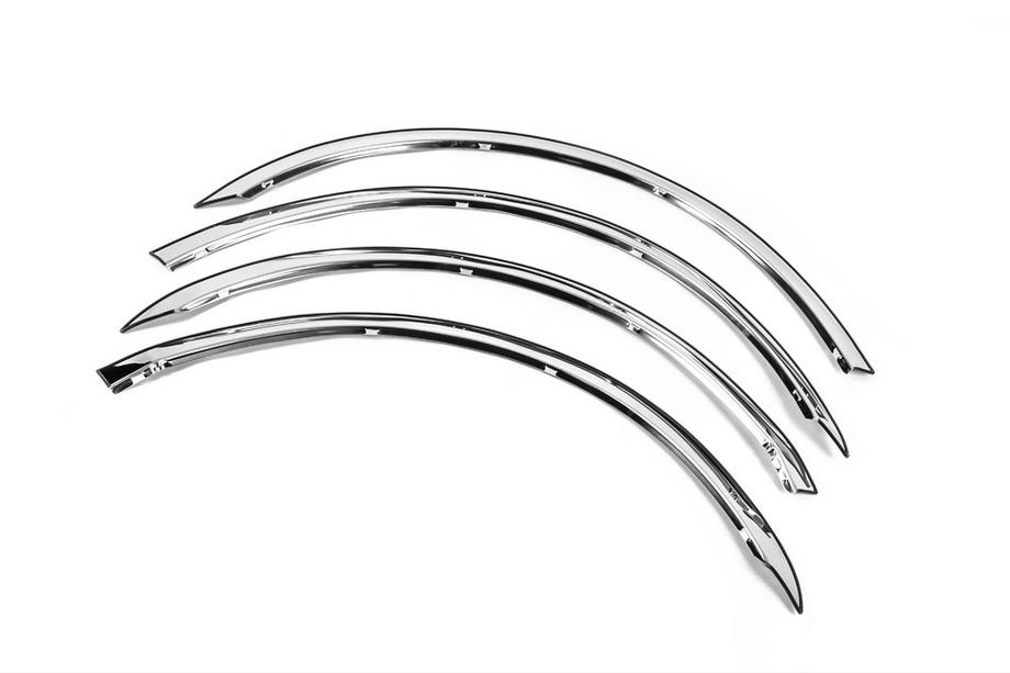 Накладки на арки (4 шт, нержавейка) Image Накладки на арки (4 шт, нержавейка) Image