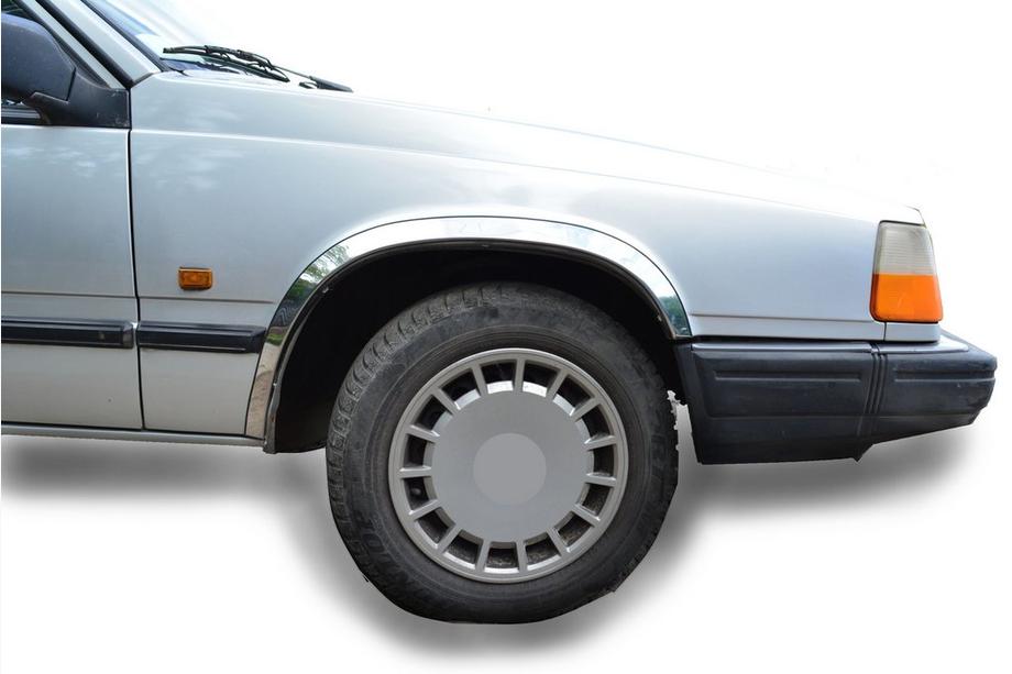 Volvo 940/960 1990-1997 гг. Накладки на арки из нержавейки (4 шт) Фото 9