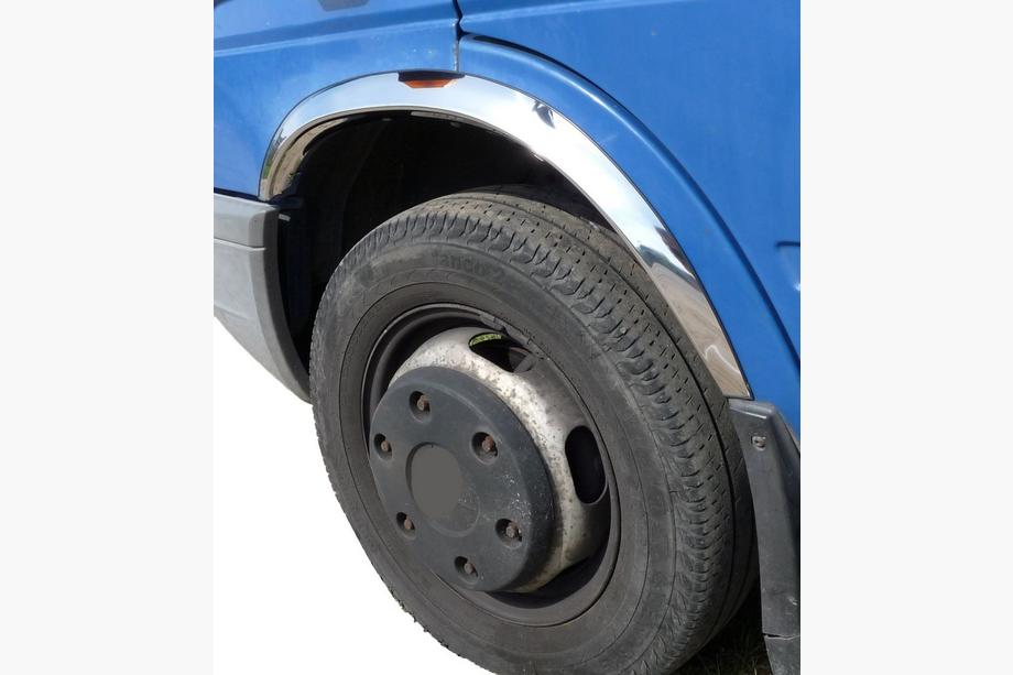 Volkswagen LT 1995-2006 гг. Накладки на арки из нержавейки (4 шт) Фото 3