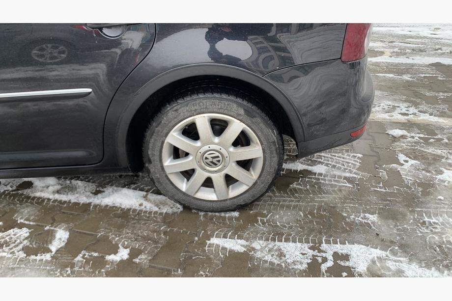 Volkswagen Touran 2003-2010 гг. Расширители арок (4 шт, черные) Фото 5