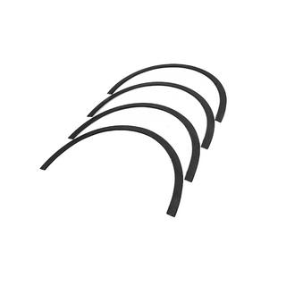 Накладки на арки (4 шт, черные) Volkswagen Touran 2010-2015 гг. фото 3