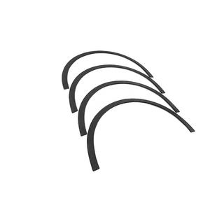 Накладки на арки (4 шт, черные) Volkswagen Touran 2010-2015 гг. фото 4