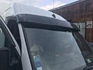 Mercedes Sprinter W906 2006–2018 гг. Козырек на лобовое стекло на раме V1 (черный глянец, 5мм) фото 7