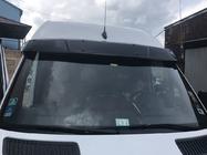 Mercedes Sprinter W906 2006–2018 гг. Козырек на лобовое стекло на раме V1 (черный глянец, 5мм) фото 8