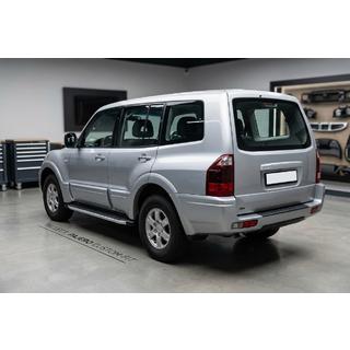 Боковые пороги Fullmond (2 шт., алюминий) Mitsubishi Pajero Wagon III 1999-2006 гг. фото 1