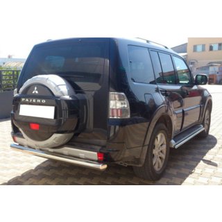 Задняя дуга AK002 (нерж. сталь) Mitsubishi Pajero Wagon III 1999-2006 гг. фото 3