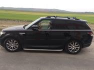 Range Rover Sport 2014-2022 гг. Рейлинги Skyport (Черные) фото 5