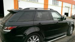Range Rover Sport 2014-2022 гг. Рейлинги Skyport (Черные) фото 6