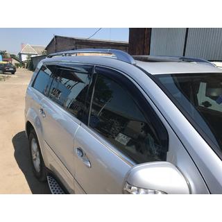 Ветровики на окна (4 шт, Niken) Mercedes GL сlass X164 2006-2012 гг. фото 3