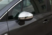 Citroen C-3 2009–2016 гг. Накладки на Зеркала (2 шт., Нержавейка) фото 7