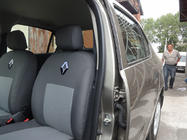 Dacia Logan II 2013-2022 гг. Авточехлы (Тканевые, Classik) фото 5
