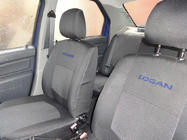 Dacia Logan I 2005-2008 гг. Авточехлы (Тканевые, Classik) фото 2