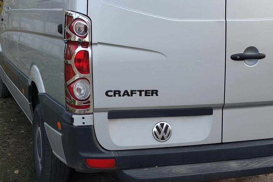 Хромированные Накладки на Задние Фонари (2 шт, Нержавейка) Image