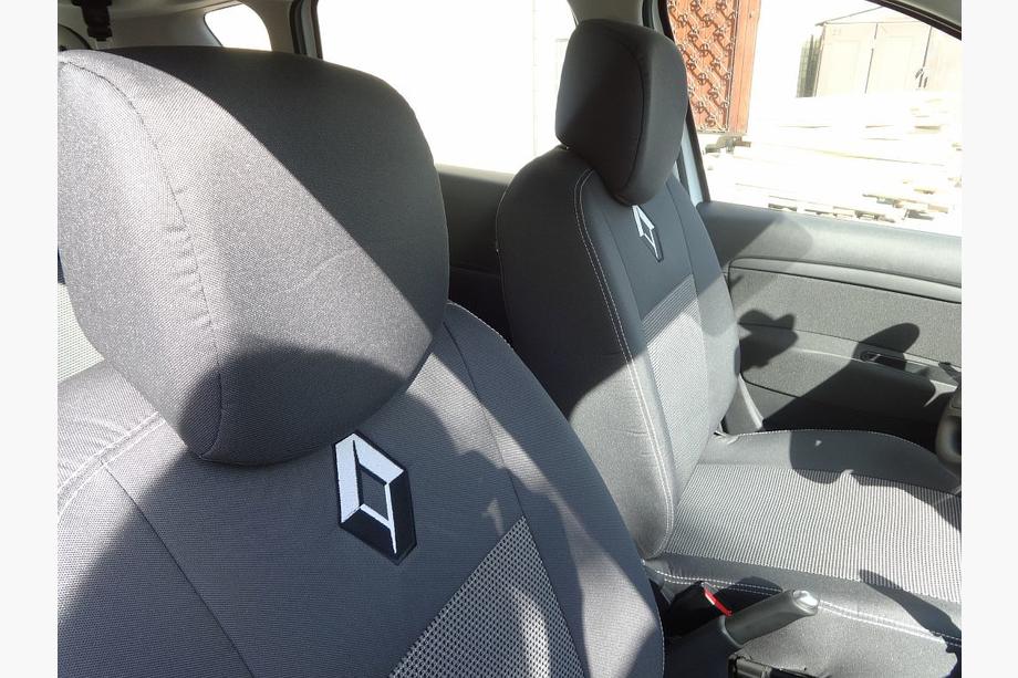 Renault Fluence 2009-2016 гг. Авточехлы (2009-2012, тканевые, Classik) Раздельные Фото 7