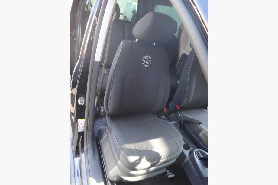 Volkswagen Caddy 2004-2010 гг. Авточехлы (Тканевые, Classik) Весь салон (7 мест) Фото 3