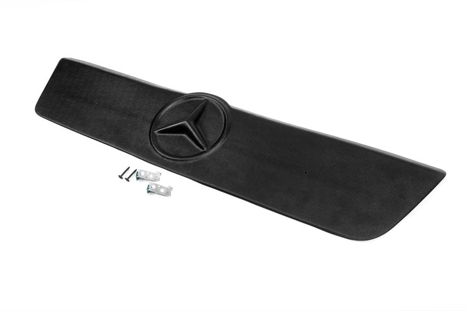 Mercedes Sprinter W901/902/903/904/905 1995–2006 гг. Зимняя накладка на решетку радиатора 2000-2002, Матовый Фото 5