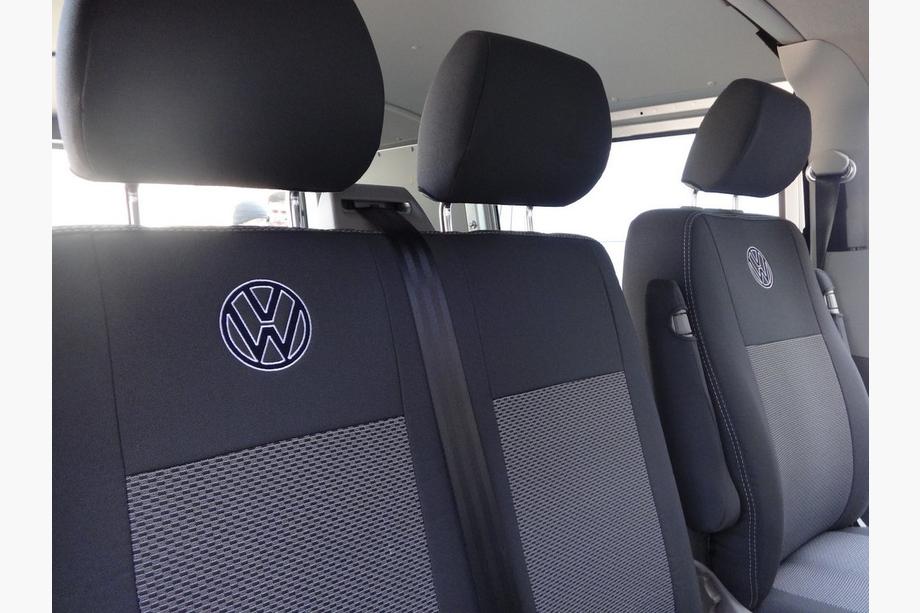 Volkswagen T5 Caravelle 2004-2010 гг. Авточехлы (Тканевые, Classik) Полный комплект салона → Передние сиденья (1+1) Фото 3