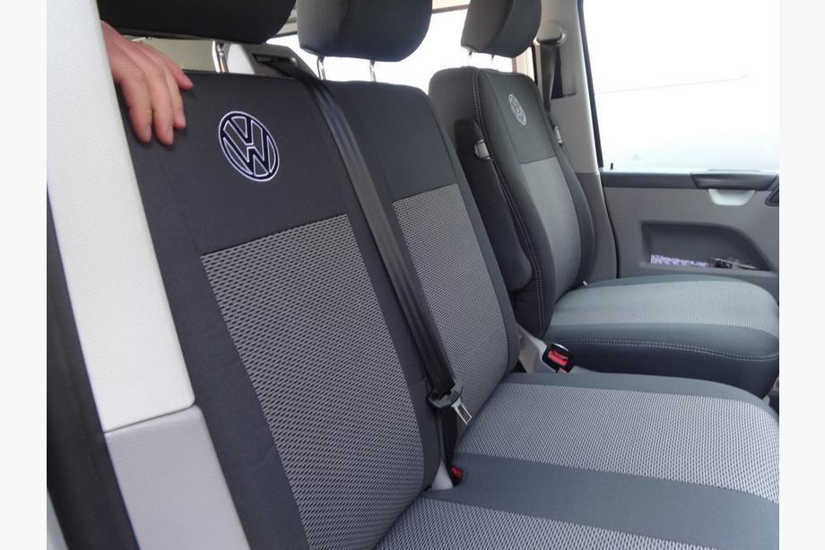 Volkswagen T5 Caravelle 2004-2010 гг. Авточехлы (Тканевые, Classik) Полный комплект салона → Передние сиденья (1+1) Фото 9