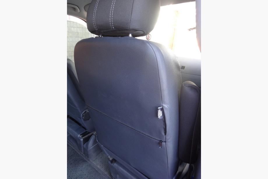 Volkswagen T5 Caravelle 2004-2010 гг. Авточехлы (Эко-кожа и Ткань, Premium) Полный салон Фото 10