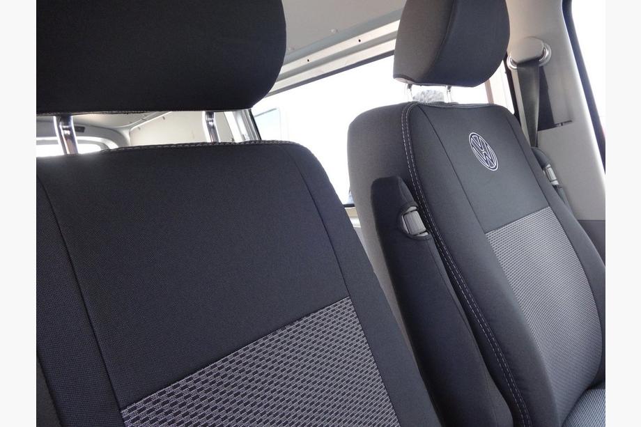 Volkswagen T5 2010-2015 гг. Авточехлы (Тканевые, Classik) Полный комплект салона → Передние сиденья (1+1) Фото 4