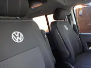 Volkswagen T5 2010-2015 гг. Авточехлы (Эко-кожа↗Ткань, Premium) фото 9