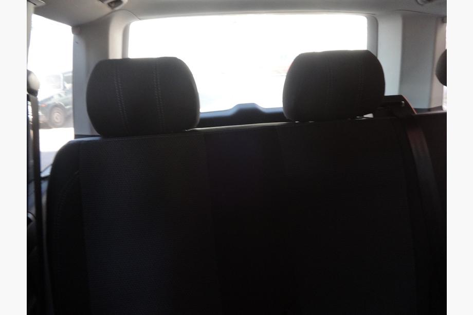 Volkswagen T5 2010-2015 гг. Авточехлы (Эко-кожа↗Ткань, Premium) Передние сиденья (1+1) Фото 5