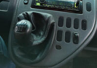 Кожаный чехол рычага КПП фото 3