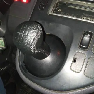 Ручка КПП (кожа) фото 1