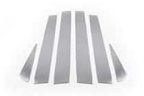 Хромированные Накладки на Стойки Дверей (6 шт, Нержавейка) фото 3