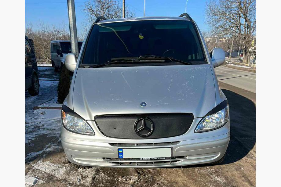 Mercedes Vito W639 Зимняя решетка матовая (2003-2010) Image