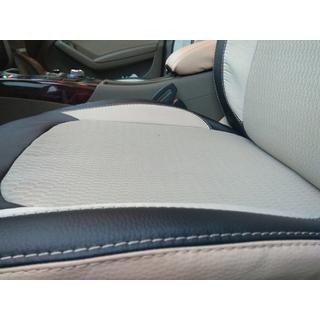 Авточехлы (Экокожа↗Ткань, Premium) Audi A4 B8 2007-2015 гг. фото 4