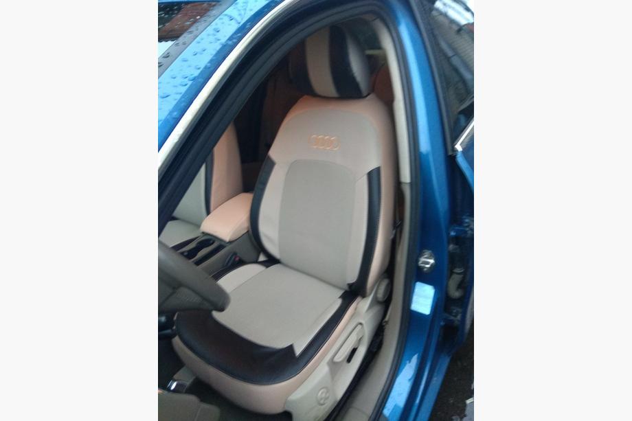 Audi A4 B8 2007-2015 гг. Авточехлы (Экокожа↗Ткань, Premium) Фото 2