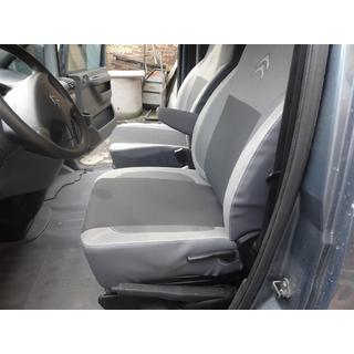Авточехлы (Экокожа↗Ткань, Premium) Citroen Jumpy 2007-2017 гг. фото 4