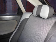 Авточехлы (Экокожа↗Ткань, Premium) фото 5