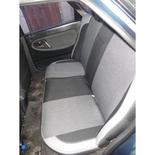 Авточехлы (Экокожа↗Ткань, Premium) Mazda 626 1979-2002 гг. фото 3