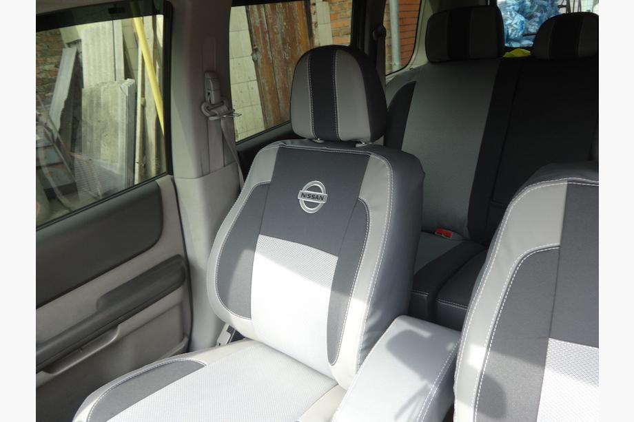 Nissan X-trail T30 2002-2007 гг. Авточехлы (Экокожа↗Ткань, Premium) Фото 3