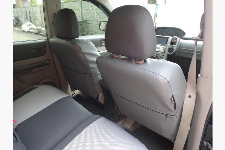 Nissan X-trail T30 2002-2007 гг. Авточехлы (Экокожа↗Ткань, Premium) Фото 22