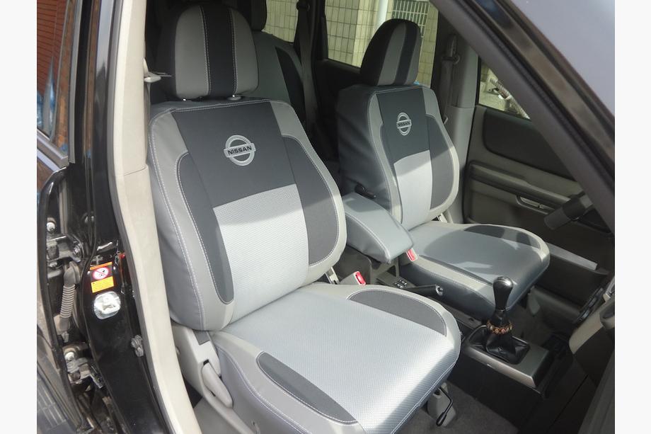 Nissan X-trail T30 2002-2007 гг. Авточехлы (Экокожа↗Ткань, Premium) Фото 23