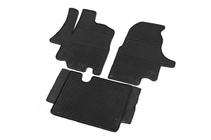 Nissan Interstar 2002-2010 гг. Резиновые коврики (3 шт, Polytep) фото 2