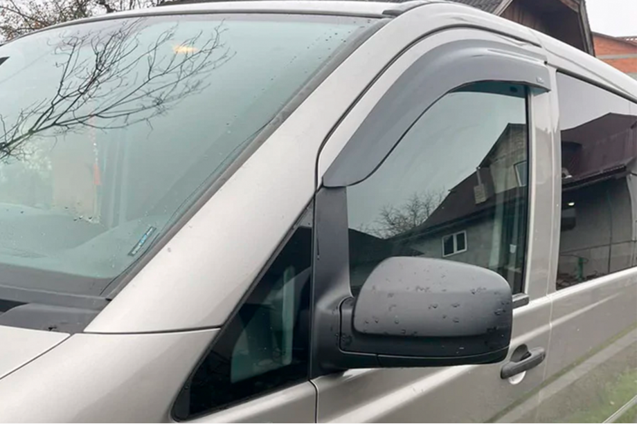 Mercedes Vito W639 2004-2014 гг. Ветровики на окна (2 шт, HIC) Image