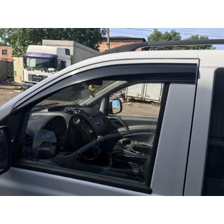Ветровики на окна (2 шт., Sunplex Sport) Mercedes Vito W639 2004-2014 гг. фото 3
