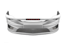 Volkswagen Crafter 2006-2016 гг. Накладка на передний бампер 2012↗ (AMG, под покраску) фото 4