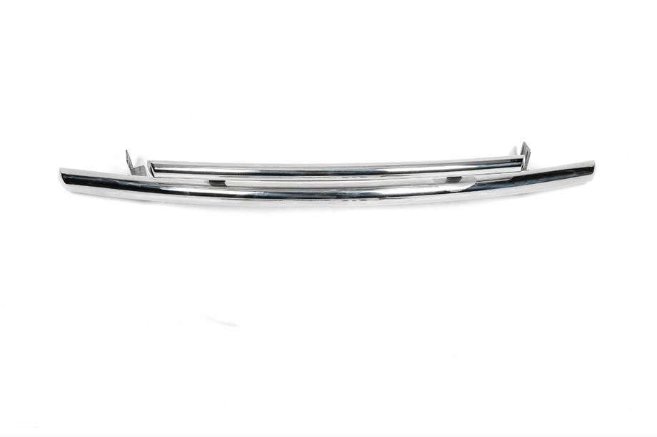 Передній захист ST014 (нерж) 60/42 мм для Range Rover III L322 2002-2012 рр - фото 2