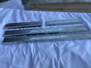 Hyundai Accent 2011-2017 гг. Накладки на Пороги Nataniko (4 шт., Нержавейка) фото 4