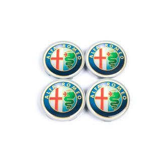 AlfaRomeo 68/64.5 мм V1 силиконовые колпачки на диски (4 шт) фото 2