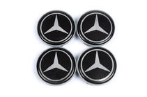 Mercedes-Benz Колпачки на диски 57мм/55,5мм V1 (4 шт) фото 2