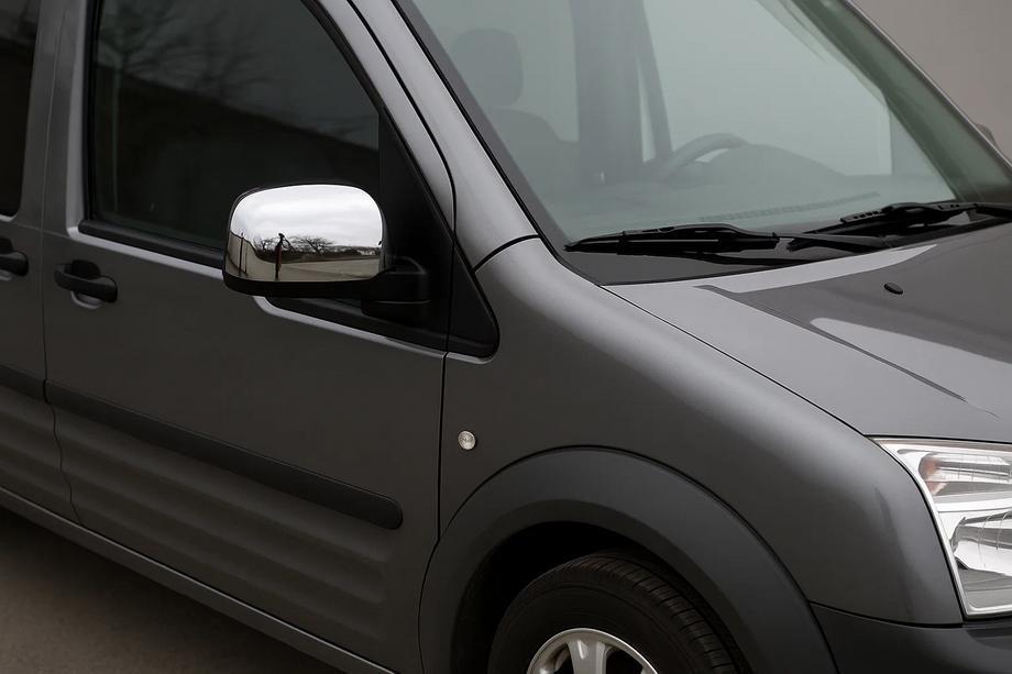 Накладки на Зеркала Вариант №2 (2 шт., Нержавейка) Image