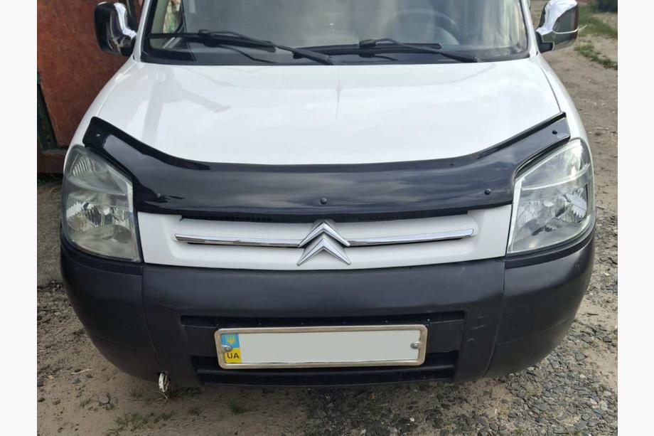 Citroen Berlingo 1996-2008 гг. Дефлектор капота Eurocap (2003-2008) Image