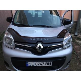 Дефлектор капота 2013↗ (VIP) Renault Kangoo 2008–2020 гг. фото 3