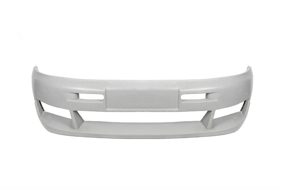 Mercedes Vito W638 1996-2003 гг. Накладка на передний бампер Ozel V2 (грунт под покраску) Image